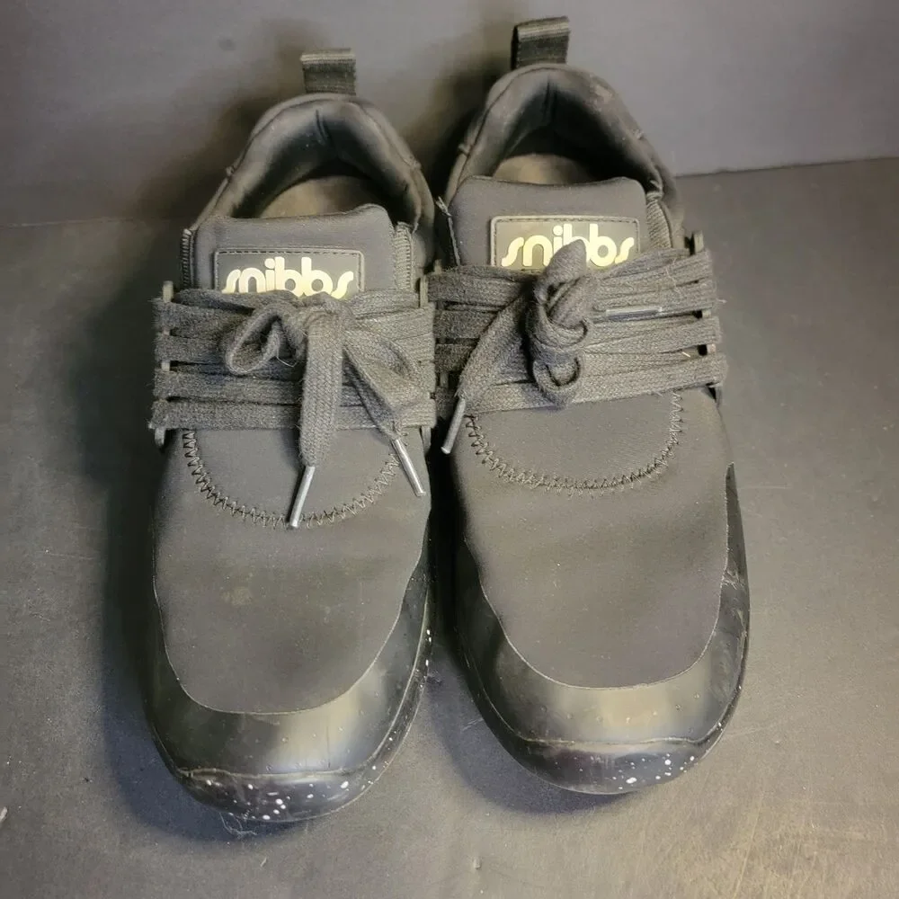Snibbs Women's Black Spacecloud Work Shoes Sneakers Size 9.5US
